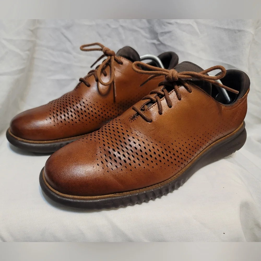 Cole Haan Mens 2.Zerogrand Laser Wing Oxford Dress Shoe C25351 Sz 10.5M - Picture 2 of 11